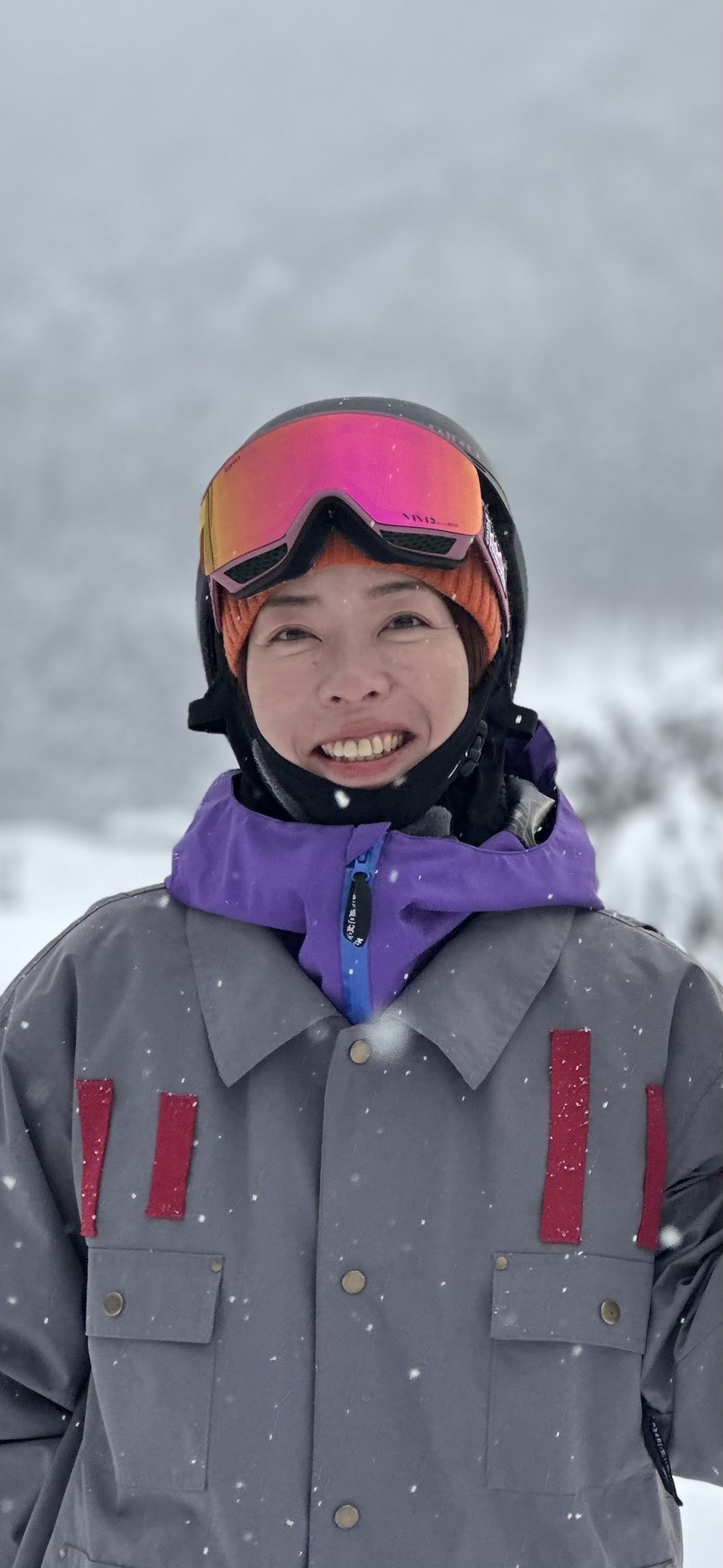 スノーボードインストラクター 中本優子